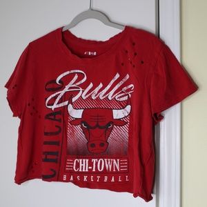 Chicago Bulls Crop Top